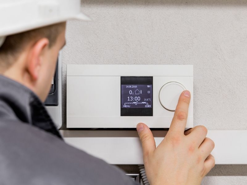 programmable thermostat