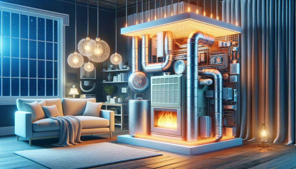 hvac system keeping home warm